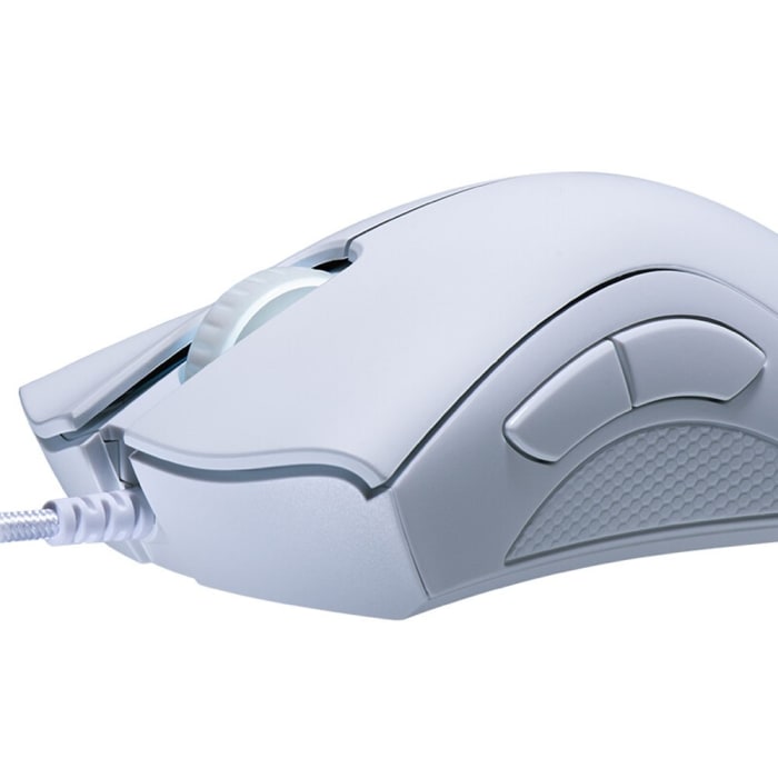 მაუსი (RZ01-03850200-R3M1) Razer Gaming Mouse DeathAdder Essential White Ed. USB RGB White