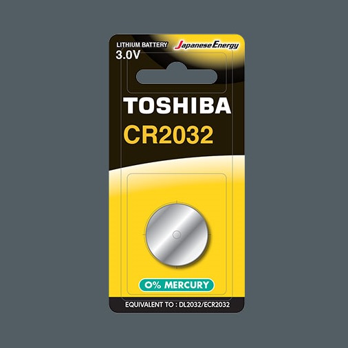 ელემენტების 1-ცალი CR2032 CP-5C TOSHIBA 4904530108143