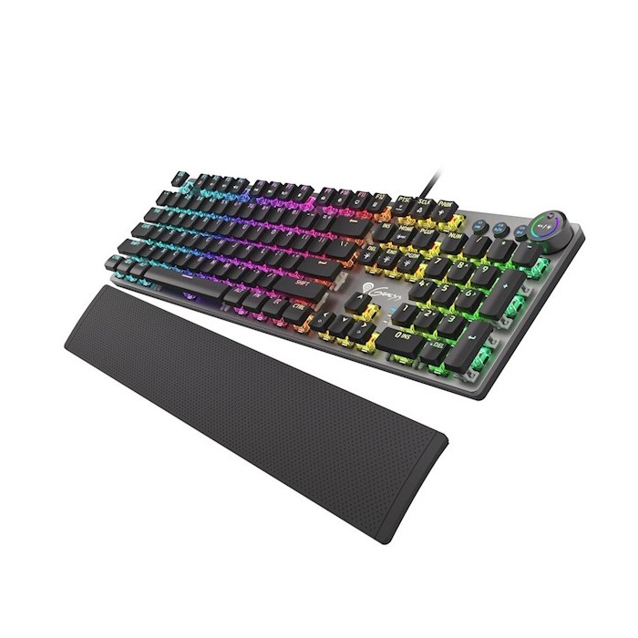 კლავიატურა Genesis  Gaming Mecanichal Keyboard Thor 400 RED  RGB US Layout with RGB Blacklight Windows XP, Vista, 7, 8, 10, USB