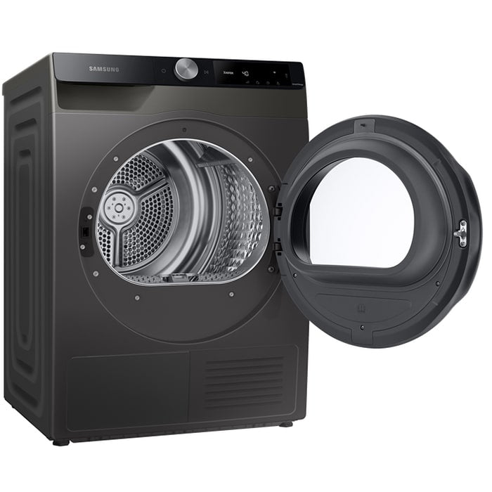 Dryer/ Samsung/ Samsung DV90T6240LX/LP 9 KG, Heat Pump, A+++, 60 x 85 x 60, SMART, Gray