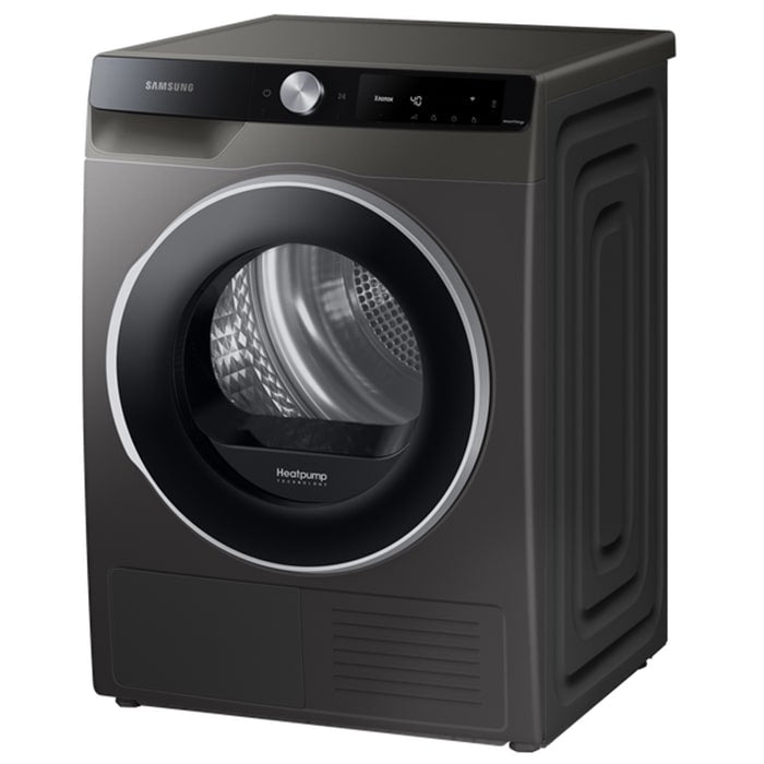 Dryer/ Samsung/ Samsung DV90T6240LX/LP 9 KG, Heat Pump, A+++, 60 x 85 x 60, SMART, Gray