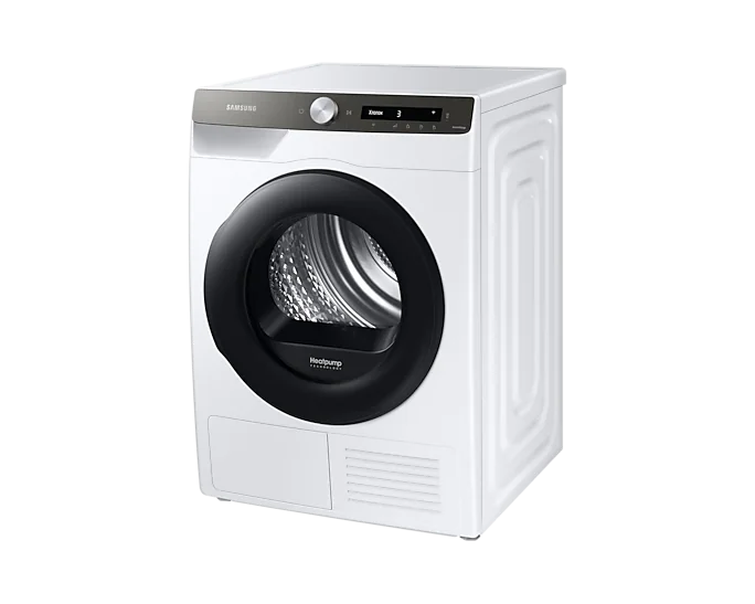 საშრობი  Samsung DV90T5240AT/LP - 9KG, Heat Pump, 60x60x85, A+++, White