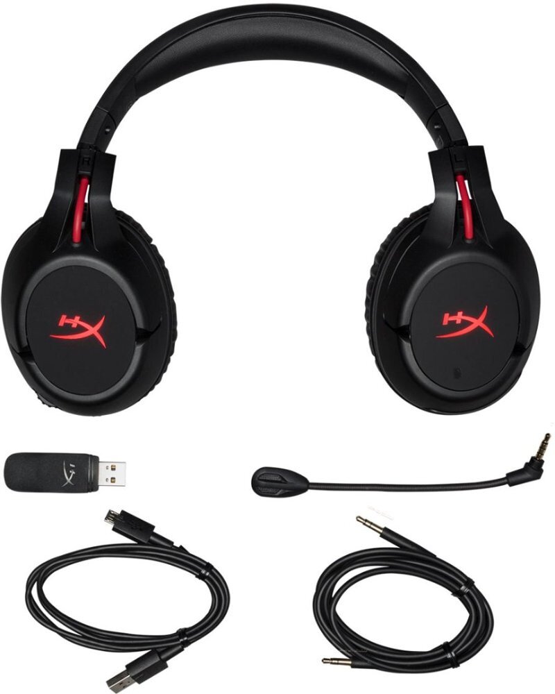 ყურსასმენი  <HX-HSCF-BK/EM>   <4P5L4AM#ABB>    HyperX Cloud Flight Wireless Gaming Headset for PC/PS4 