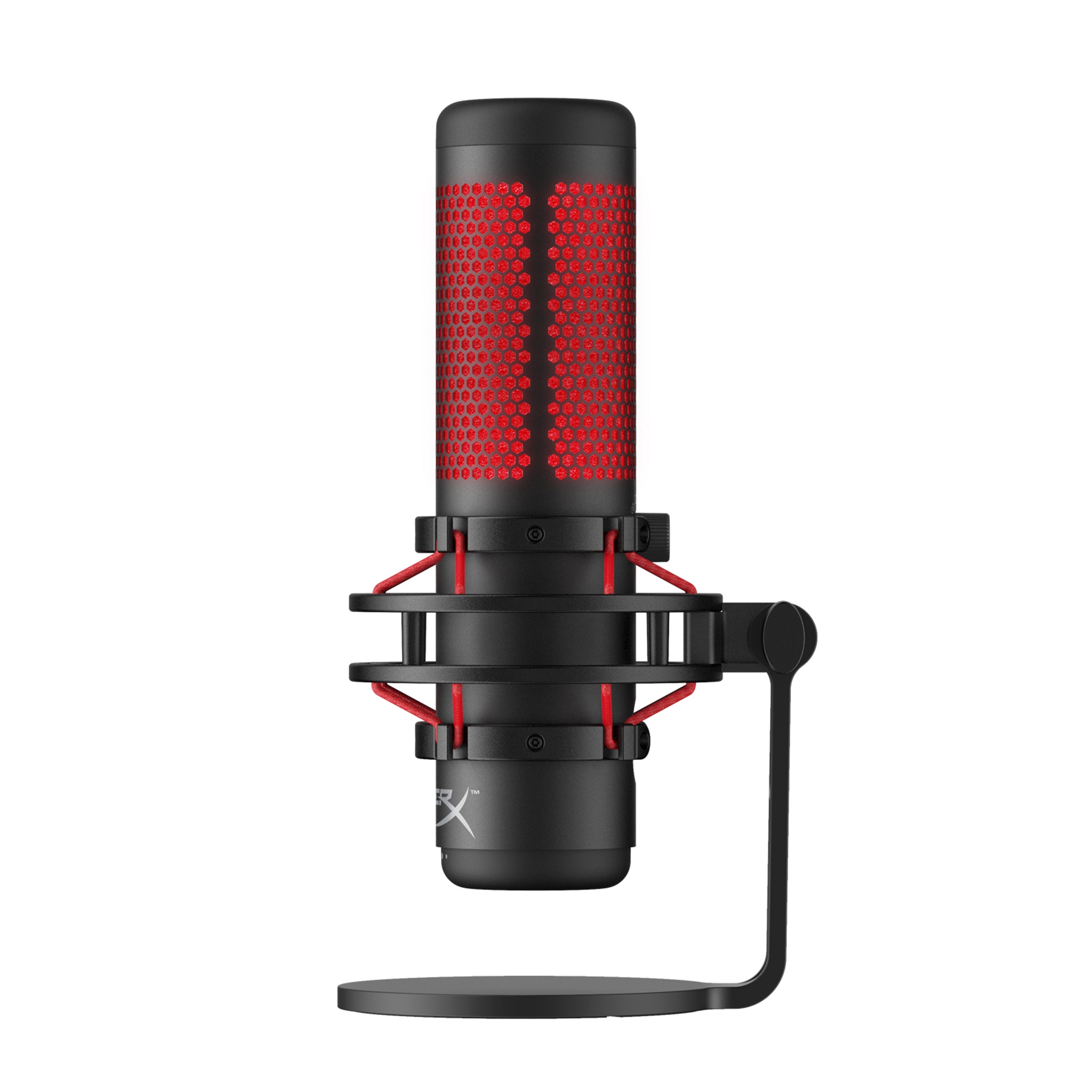 მიკროფონი  <HX-MICQC-BK>   <4P5P6AA>     HyperX QuadCast – USB Condenser Gaming Microphone