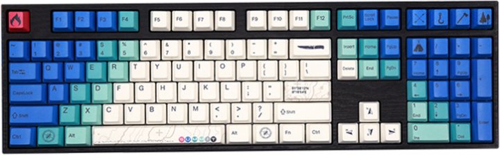 კლავიატურა Varmilo Keyboard MA108M V2 Summit R2, EC Ivy V2,RU