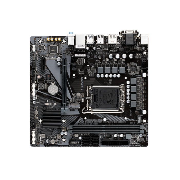 დედადაფა GIGABYTE Motherboard H610M S2H DDR4 s1700 H610 2xDDR4 M.2 HDMI-VGA-DVI-DP mATX