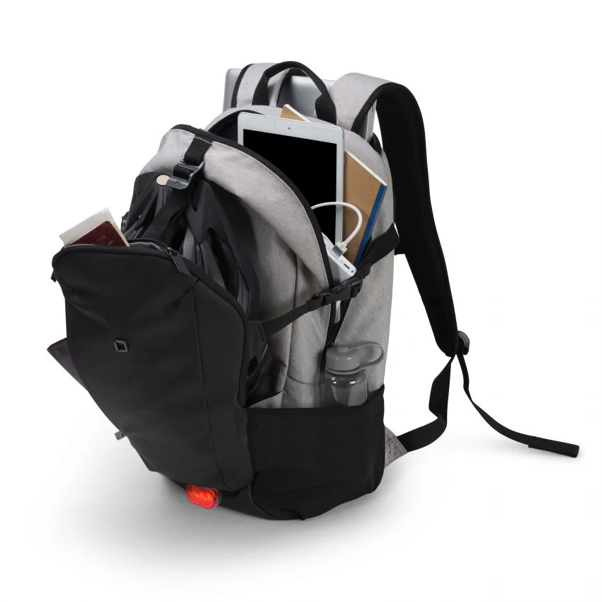 ნოუთბუქის ჩანთა Backpack GO 13-15.6 light grey
