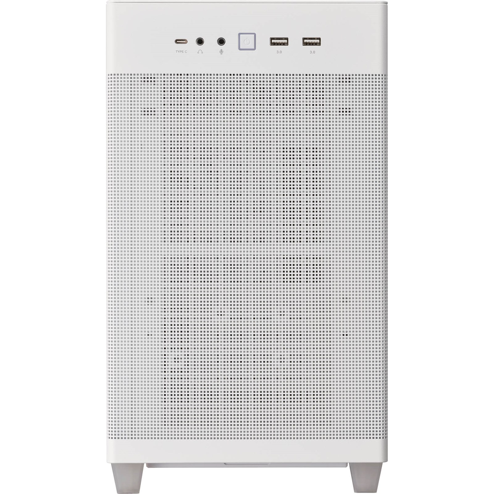 კომპიუტერის ქეისი AP201 ASUS PRIME CASE MESH WHITE EDITION