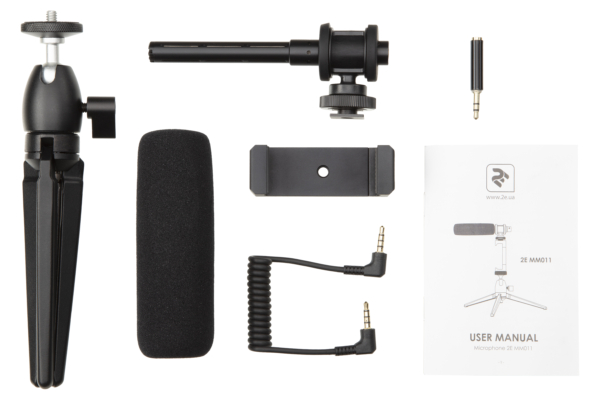 მიკროფონი 2E Microphone Maono by MM011 Vlog KIT, 3.5mm