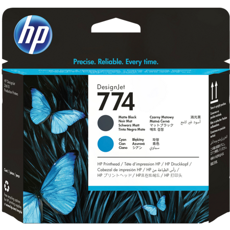 კარტრიჯი HP 774 Matte Black Cyan Printhead (P2W01A)