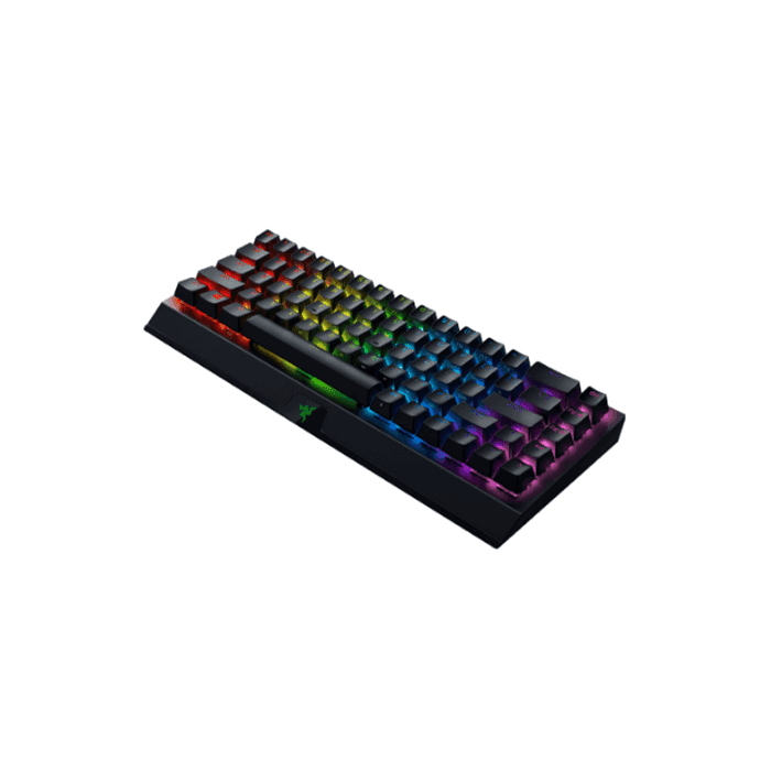გეიმინგ კლავიატურა Razer Gaming Keyboard BlackWidow V3 Mini HyperSpeed Green Switch WL/BT/USB RU RGB, Black RZ03-03891600-R3R1