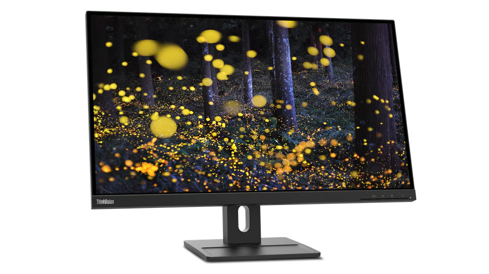 მონიტორი  Lenovo ThinkVision E27q-20 (62D0GAT1EU) 27" QHD (2560x1440) IPS display | 75Hz 1000:1, 99% sRGB, 8-bit
