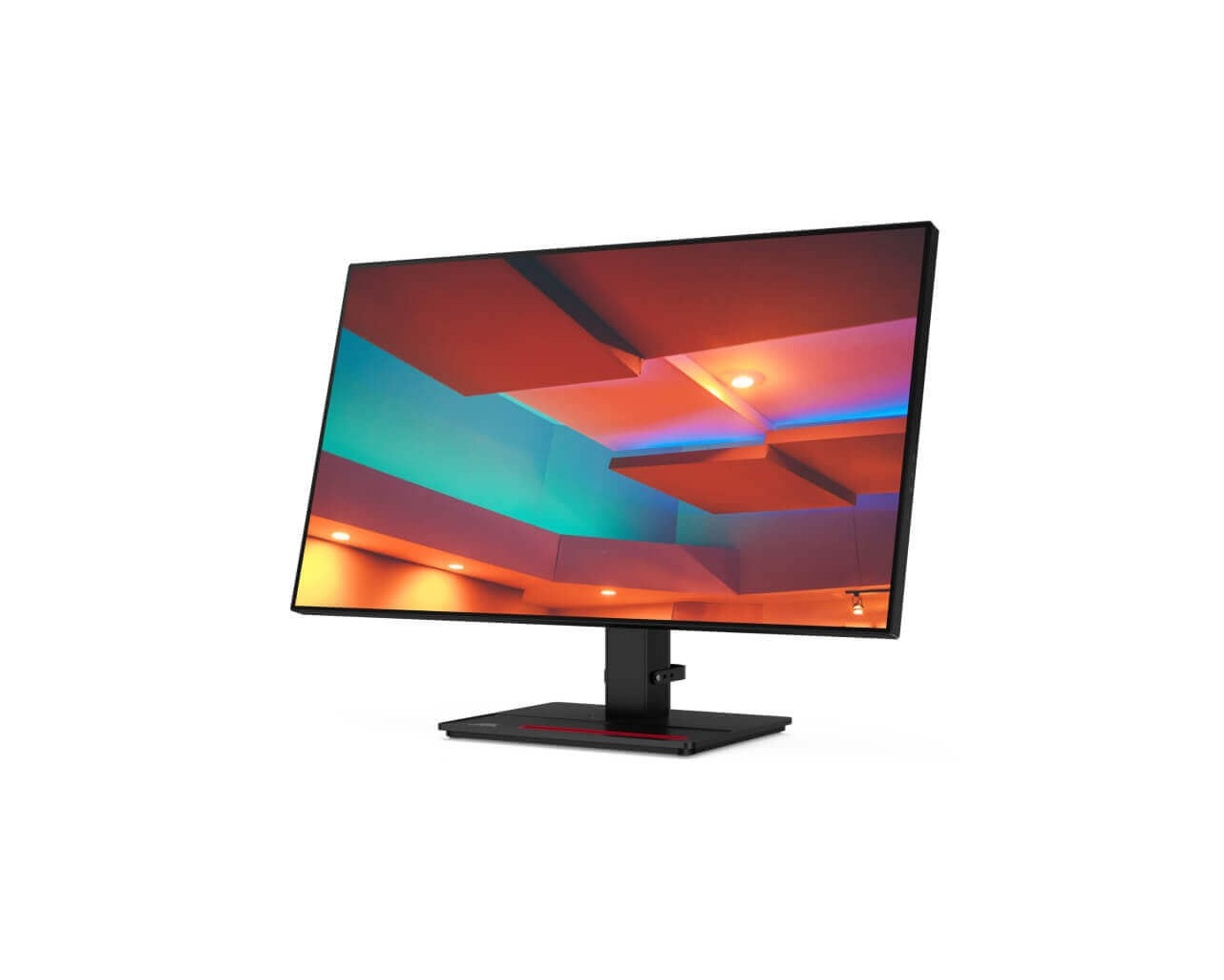 მონიტორი Lenovo ThinkVision P27h-20 (61E9GAT6EU) QHD, 2K 27, IPS, 2560x1440, 60 Hz, 1000:1, 350 nits, 4 ms, SPK 2W, 1x RJ45, VGA, HDMI, DP, 4 x USB, 1x3.5mm, 3YrW