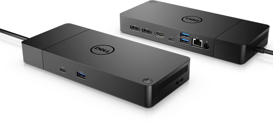 დოკ სადგური Dell WD19S 180W USB Type-C connection, mains power, material: plastic, color: black