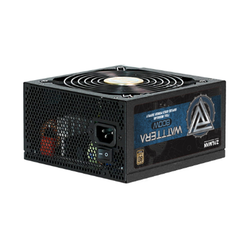 კვების ბლოკი Zalman Power supply ZM800-EBTII (800W) Active PFC, 85%, 200-240V, EU