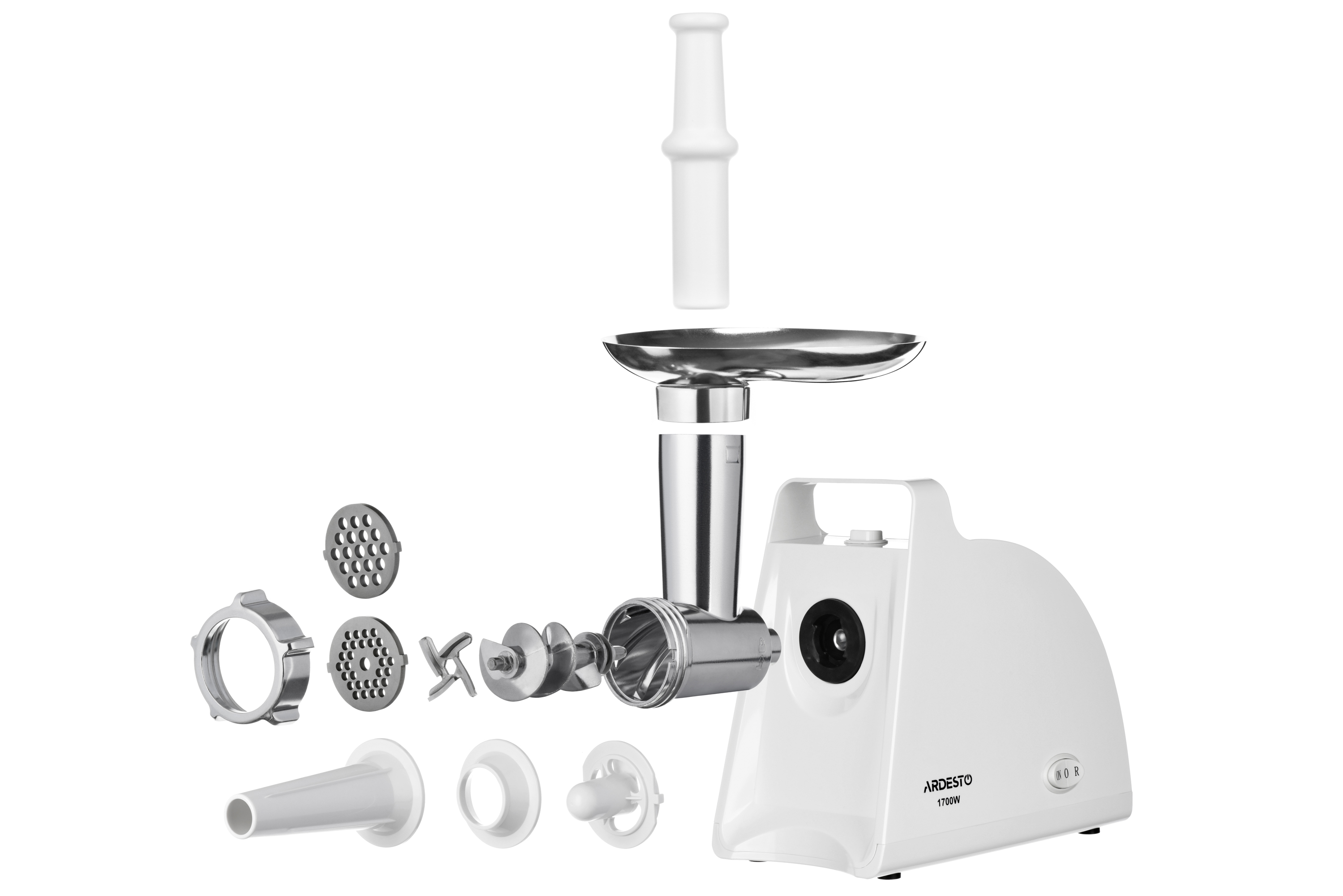 ხორცის საკეპი მანქანა ARDESTO MGL-1730R compact meat grinder with a power of 1700 W