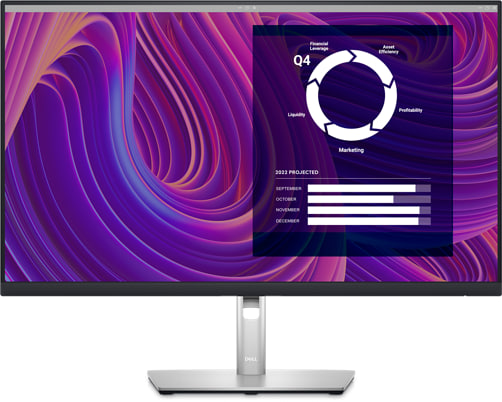 მონიტორი DELL Monitor LCD 27" DELL P2723D HDMI, DP, USB, IPS, 2560x1440, 99%sRGB, Pivot