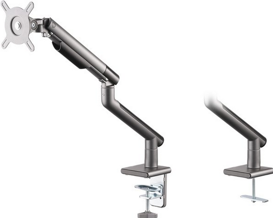 მონიტორის საკიდი მაგიდაზე სამაგრი Desktop monitor mount 2E Teyfri (2EDGEIF) Desktop monitor mount 2E Teifri 17-32″ 9kg 118x555x604