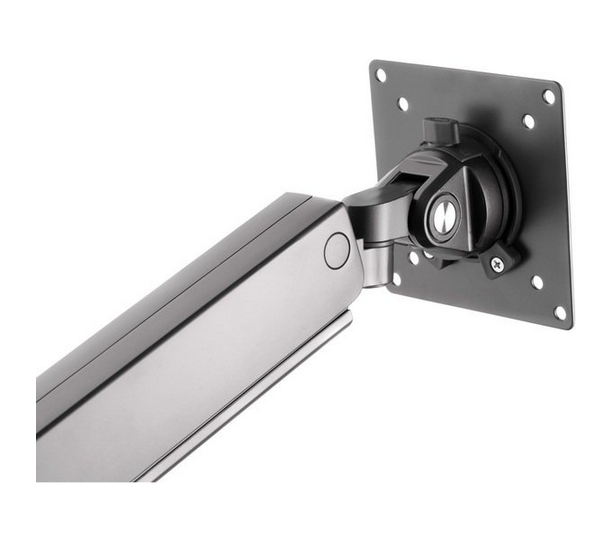 მონიტორის სამაგრი ორი მონიტორისთვის Mounting of monitors 2E Cue (2EDGERED2) Desktop double monitor mount 2E Kiy / 17-32″/ 1070x122x630  Compatibility with VESA mounts, mm 100x100, 75x75