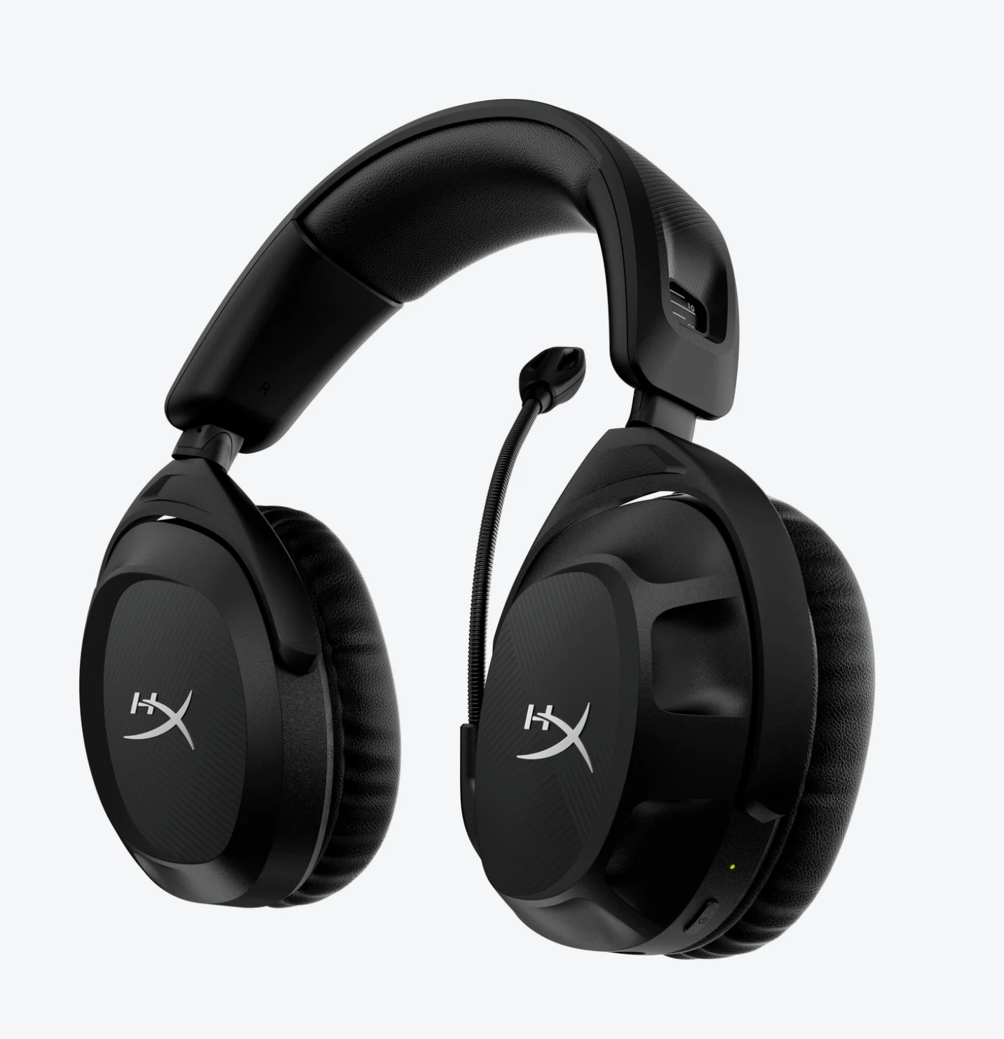 Gaming  ყურსასმენი უსადენო HyperX Cloud Stinger 2 wireless - Gaming Headset (676A2AA) 50mm with Neodymium magnets, 2.4GHz Wireless, Battery Life: 20 Hours, Swivel-to-Mute Noise-Cancelling Microphone