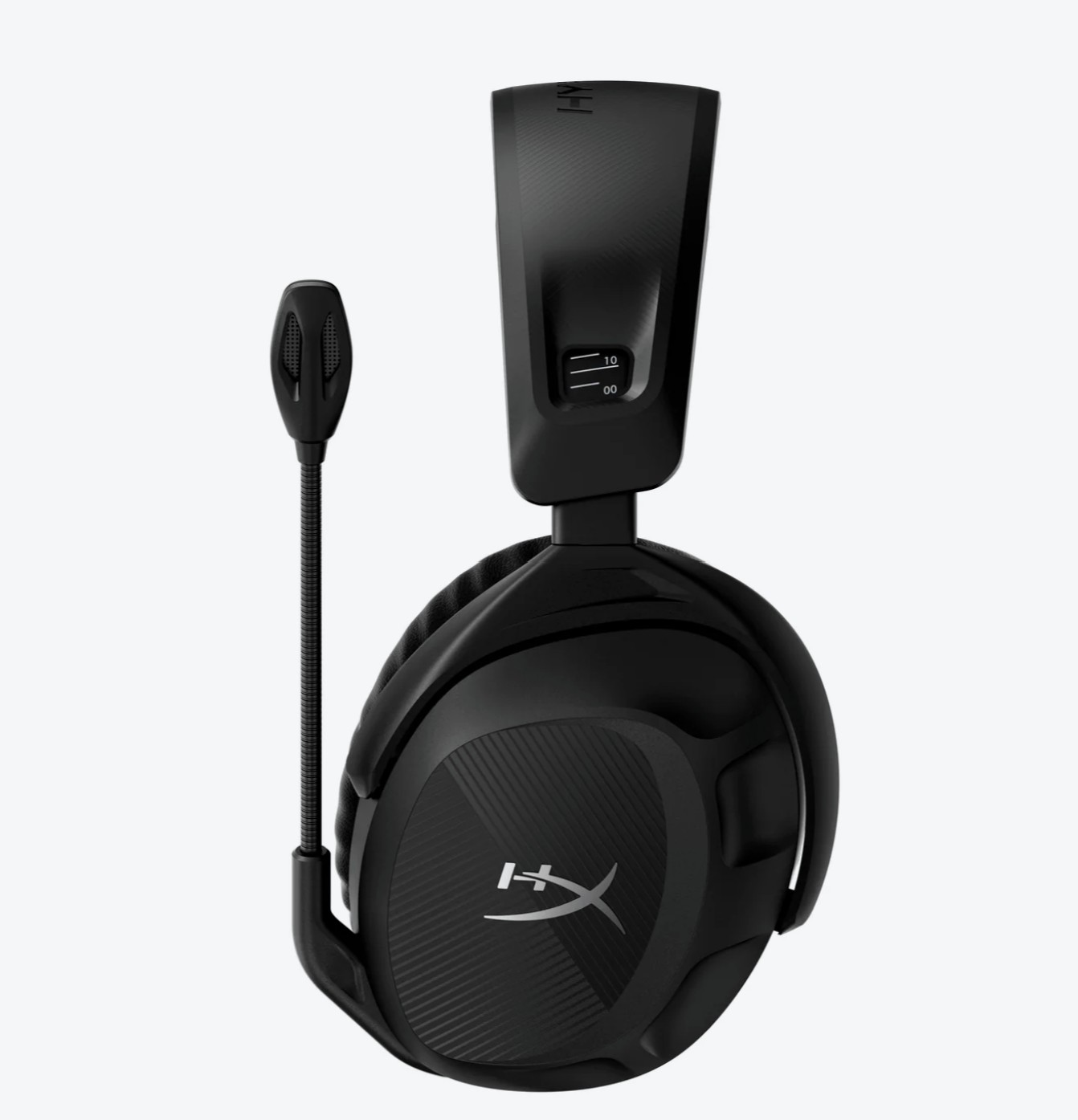 Gaming  ყურსასმენი უსადენო HyperX Cloud Stinger 2 wireless - Gaming Headset (676A2AA) 50mm with Neodymium magnets, 2.4GHz Wireless, Battery Life: 20 Hours, Swivel-to-Mute Noise-Cancelling Microphone