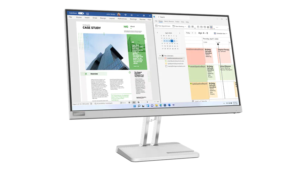 მონიტორი Lenovo/ L25e-40 24.5 FHD VA 1920x1080 4ms Cloud Grey 67ADKAC4EU