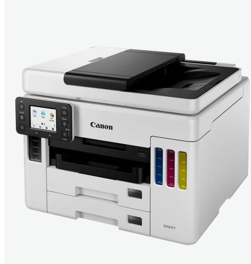 მრავალფუნქციური ჭავლური პრინტერი Canon MFP MAXIFY GX7040 4471C009AA, A4 24/15.5 ipm (Mono/Color), 600x1200dpi, Duplex,ADF, Wi-Fi, Ethernet, USB, 45K p/m