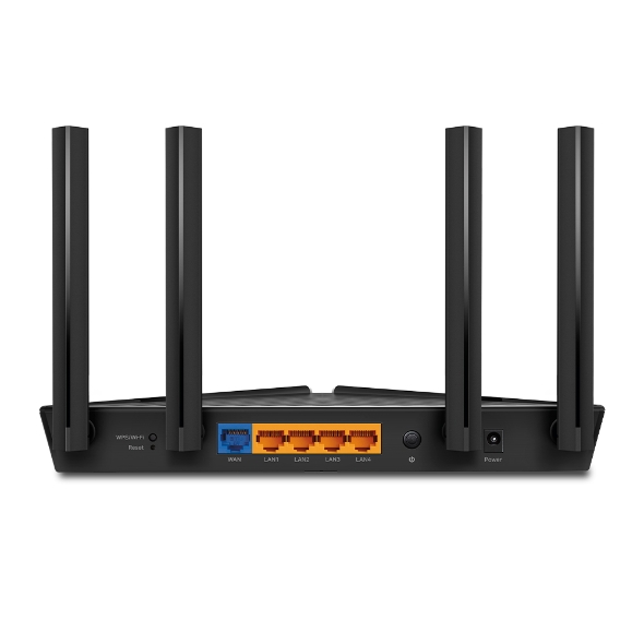 WiFi როუტერი TP-Link Archer AX53 Wi-Fi router, 2.4/5 GHz, Wi-Fi standard: Wi-Fi 6, maximum speed: 2976 Mbps, 4xLAN 1000 Mbps