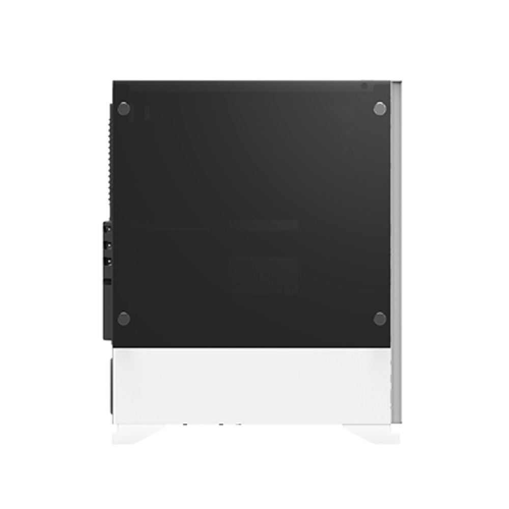 კომპიუტერის ქეისი Zalman Computer case S5, RGB,tempered glass (side panel), without PSU, white