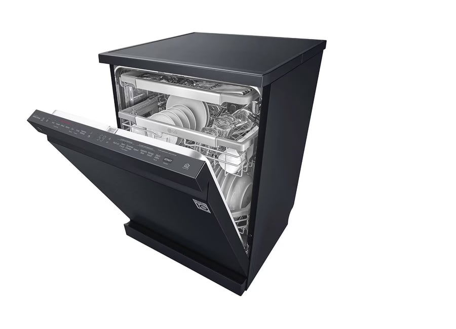 ჭურჭლის სარეცხი მანქანა  LG DFB325HM.ABMPARA  Display/ A+++/Sets 14 / 41DB/ 85 x 60 x 60/ Black /Programs 8/ 3 rd Bascket