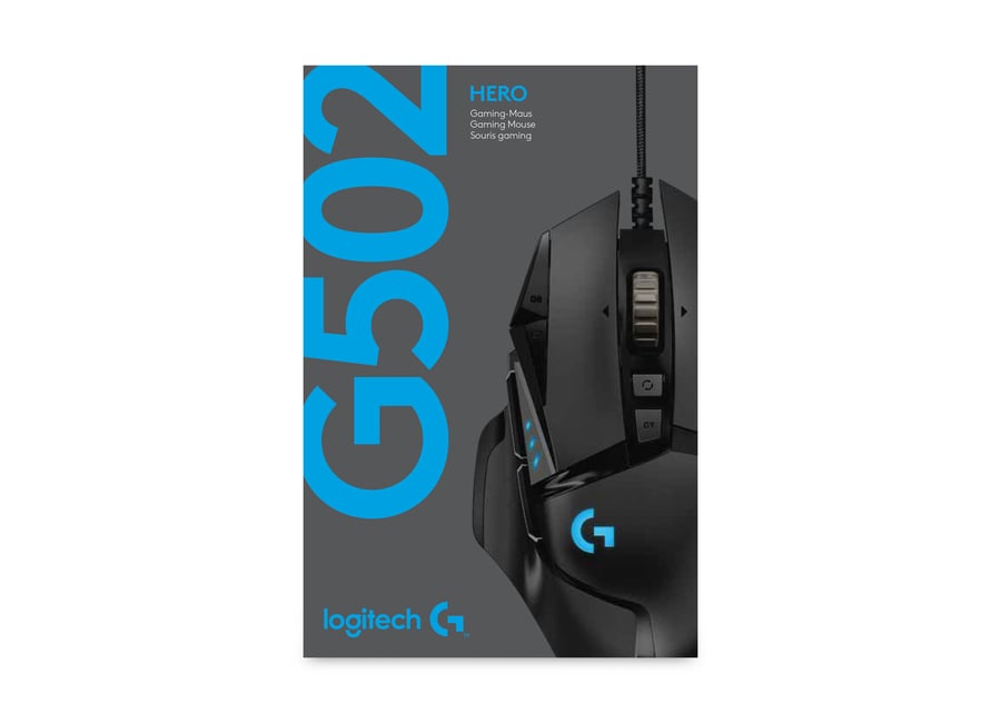 მაუსი Logitech G502 HERO High Perforomance GAMING  Mouse 910-005470