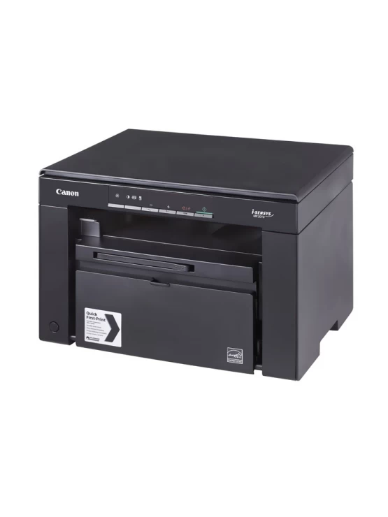მრავალფუნქციური პრინტერი Canon Printer i-SENSYS MF3010 A4 18ppm, 1200x600 dpi, 64MB, USB 2.0, 8000p/m 5252B034AA + 2 cartridges included.