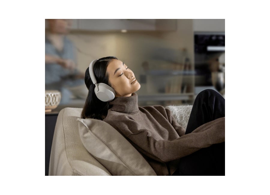 ყურსასმენი Sony WH1000XM5 WIRELESS NOISE CANCELLING HEADPHONES Silver (WH1000XM5/SME)