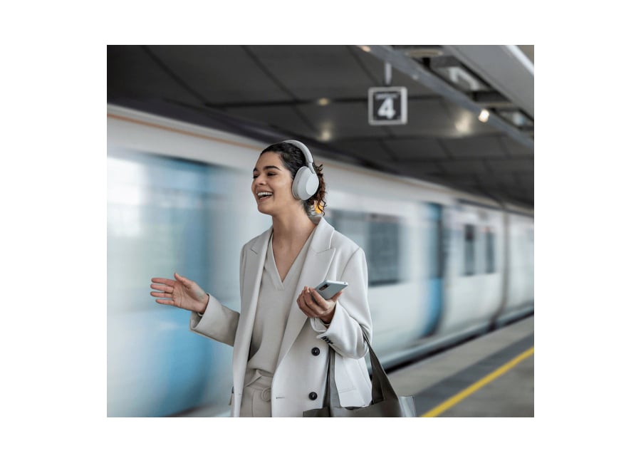 ყურსასმენი Sony WH1000XM5 WIRELESS NOISE CANCELLING HEADPHONES Silver (WH1000XM5/SME)