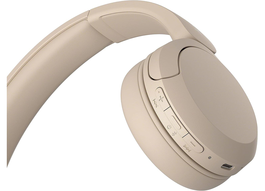 ყურსასმენი Sony WIRELESS HEADPHONES WH-CH520 Taupe (WH-CH520C)