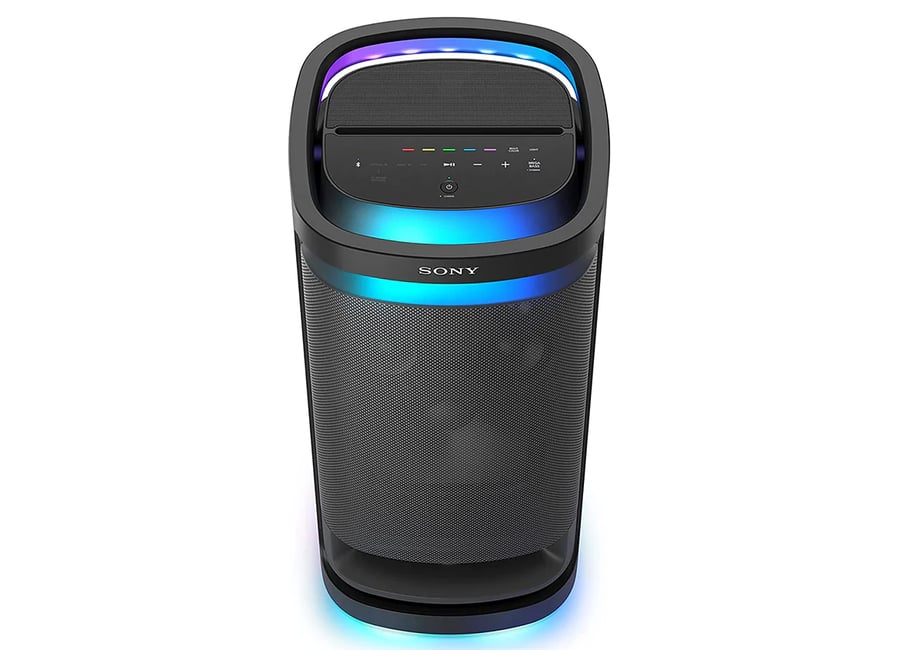 აუდიო სისტემა (Party)/ Sony SRS-XV900 X-Series Wireless Portable-Bluetooth-Karaoke Party-Speaker with 25 Hour-Battery, Built-in Handle and Wheels, Omnidirectional-Sound and