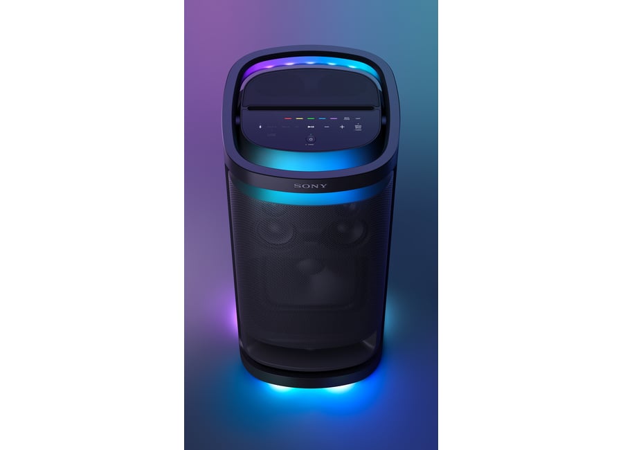 აუდიო სისტემა (Party)/ Sony SRS-XV900 X-Series Wireless Portable-Bluetooth-Karaoke Party-Speaker with 25 Hour-Battery, Built-in Handle and Wheels, Omnidirectional-Sound and