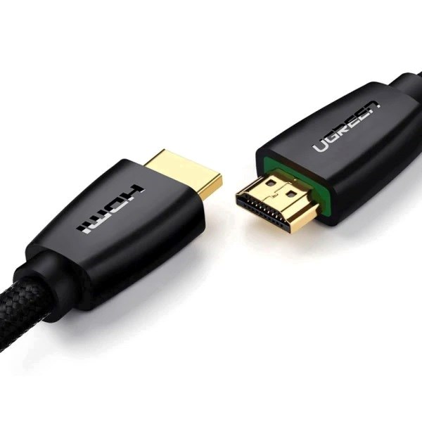 HDMI კაბელი UGREEN HD118 (40411) High-End HDMI Cable with Nylon Braid 3m (Black)