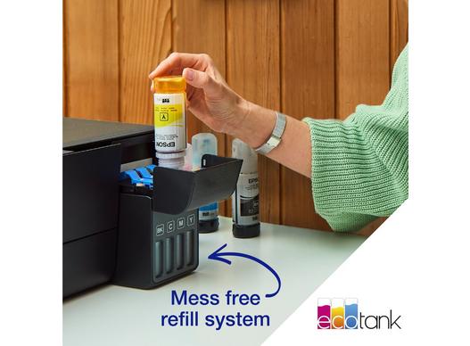 ჭავლური პრინტერი EPSON EcoTank L5590 (C11CK57404) | A4 multifunction printer with ADF Print, copy, scan | 4.800 x 1.200 DPI | 103 ink