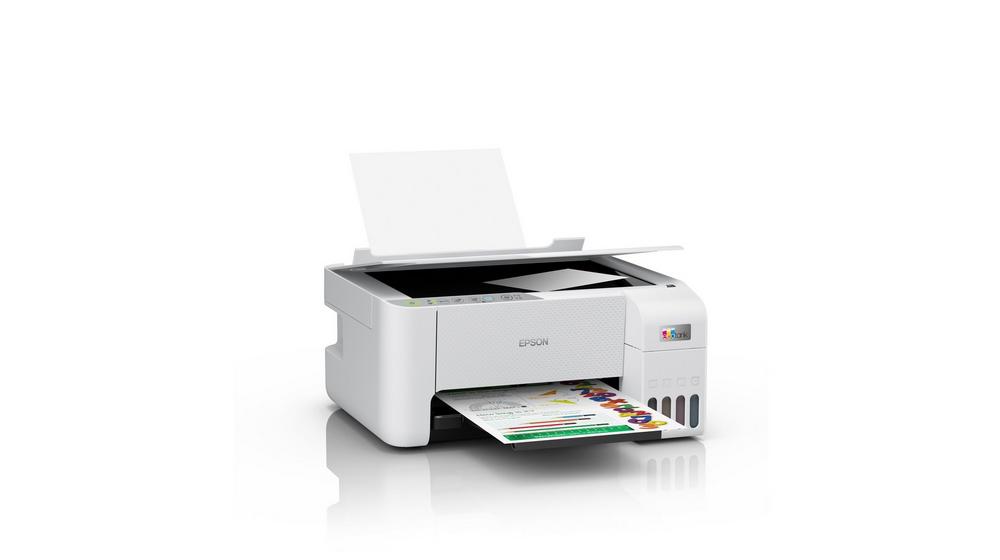 ჭავლური პრინტერი Epson EcoTank L3256 BFP A4 Wi-Fi USB Inkjet Printer White - C11CJ67414