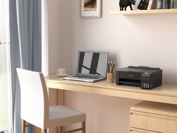 ჭავლური პრინტერი EPSON Printer  EcoTank L1250 with Wi-Fi (C11CJ71404) A4, Display, 5760 x 1440 dpi, 33.0 ppm/15.0 ppm (draft), 10.0 ipm/5.0 ipm*(ISO), USB, Wi-Fi, INK C13T00S(1-4)4A (N103)