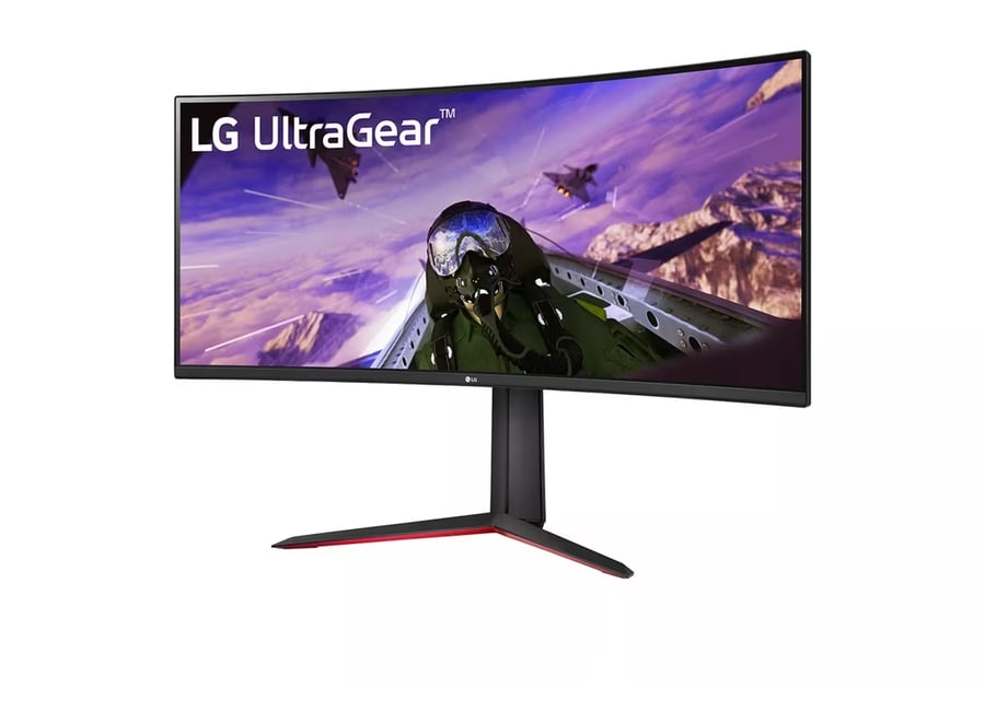 მონიტორი LG 34" 34GP63A-B.AMA Curved UltraGear™ QHD HDR 10 160Hz Monitor with Tilt/Height Adjustable Stand