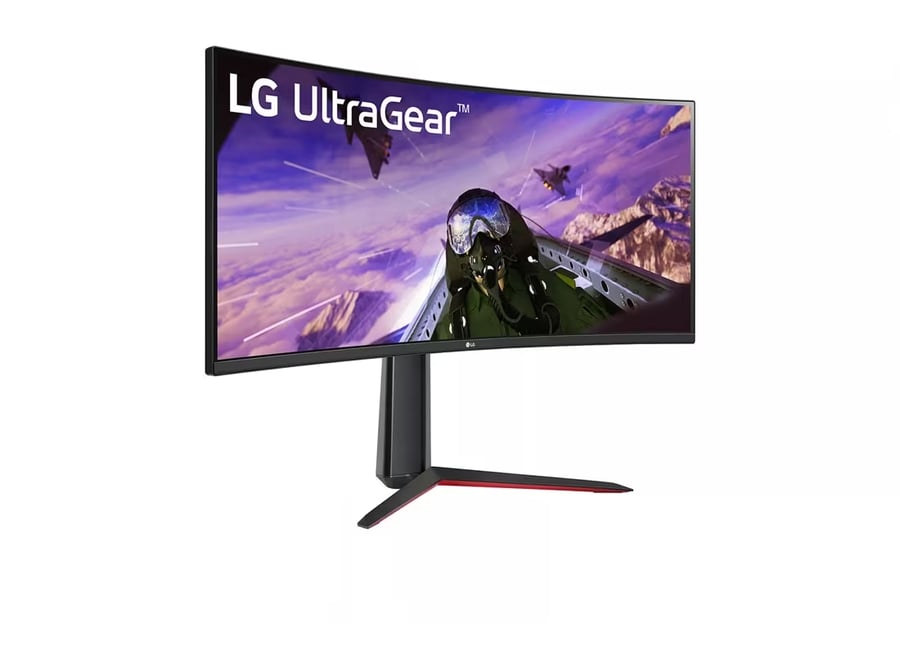 მონიტორი LG 34" 34GP63A-B.AMA Curved UltraGear™ QHD HDR 10 160Hz Monitor with Tilt/Height Adjustable Stand