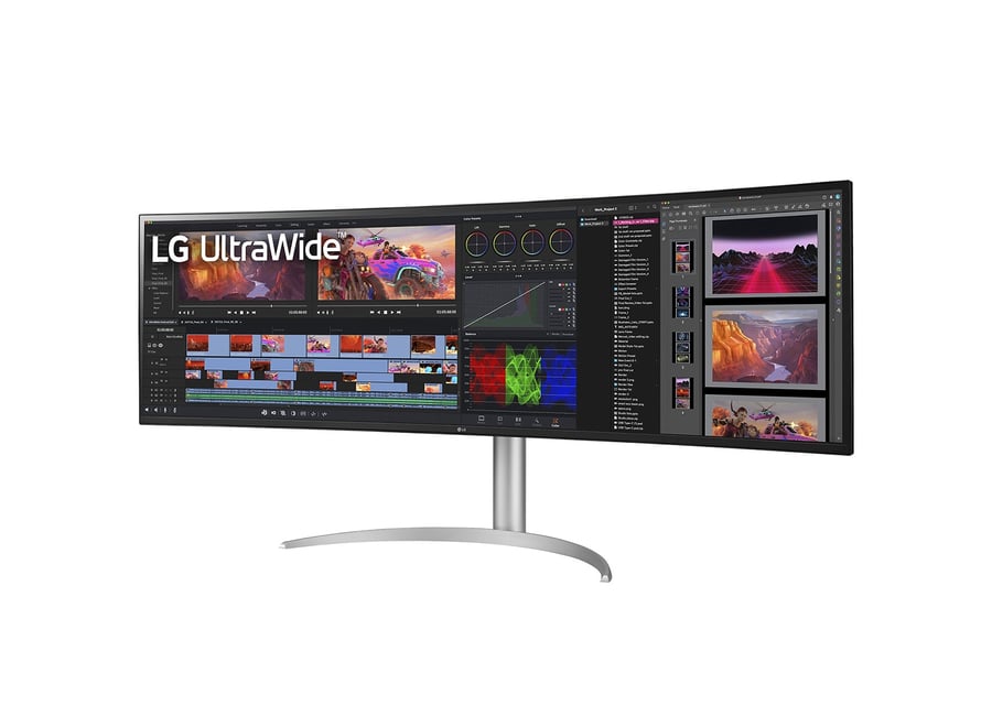 მონიტორი LG UltraWide 49WQ95C 49" | Curved Nano | IPS |  DQHD | 5120 x 1440 |  5ms | 144Hz