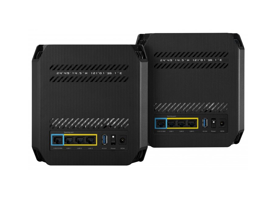 როუტერი ASUS ROG Rapture GT6 AX10000 2er Set Tri-Band Gaming Mesh WiFi System