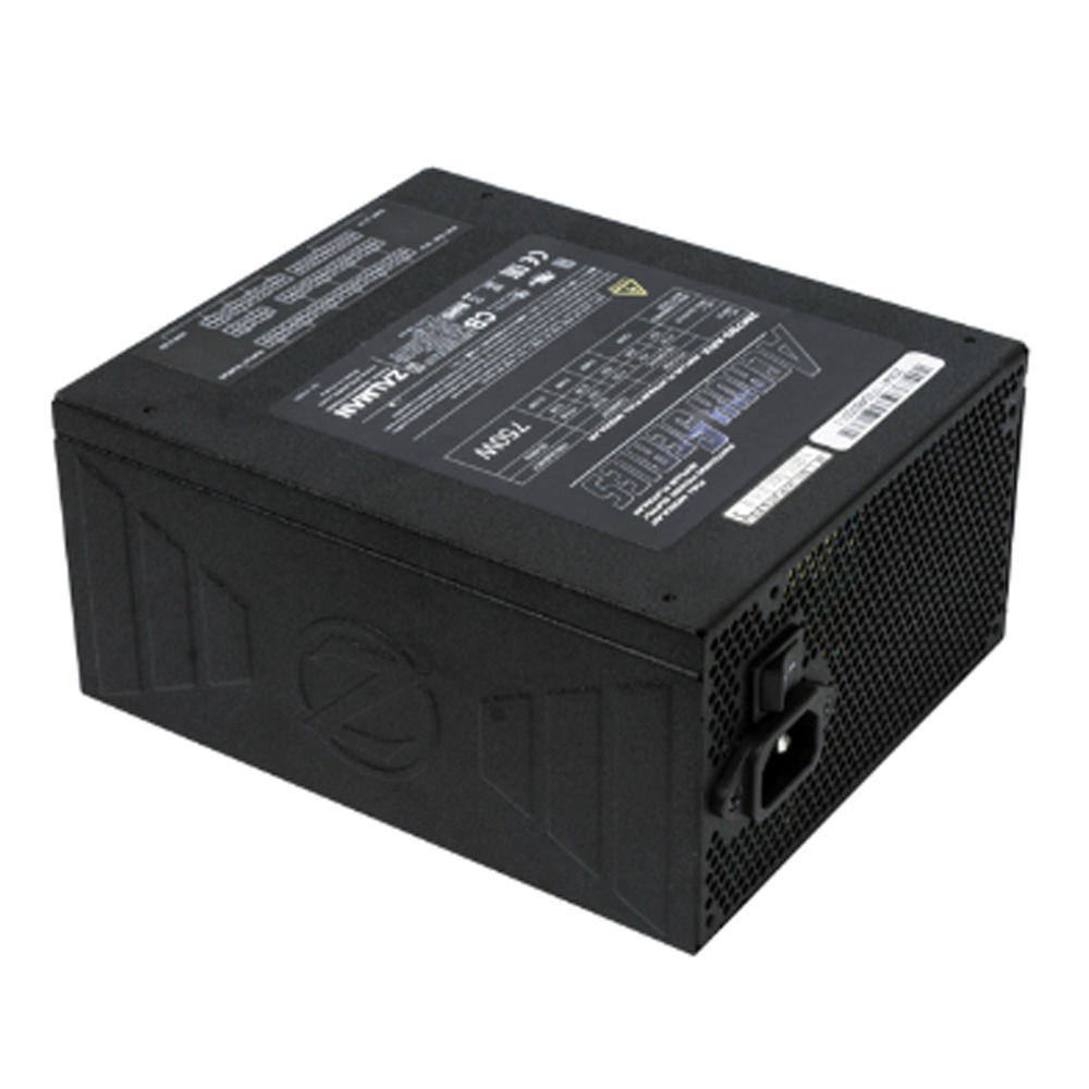 კვების ბლოკი Zalman Power supply Acrux 750-ARX (750W), 100-240VAC, 94%, 80+ PLATINUM, aPFC, 135mm, MB24, CPU(4+4,8), 12xSATA, 4xPCIe, 6xMOLEX, 1xFDD, modular, OCP, OVP, UVP, SCP, OPP, OTP