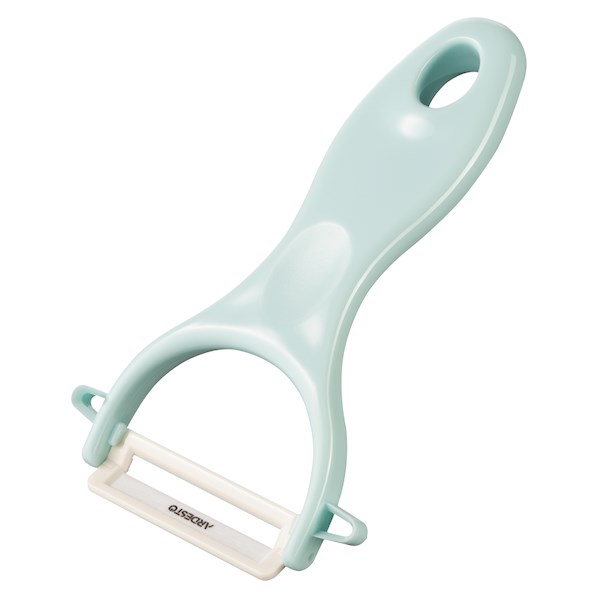  ბოსტნეულის სათლელი  Ardesto Ceramic Peeler Fresh, tiffany blue, ceramics/plastic