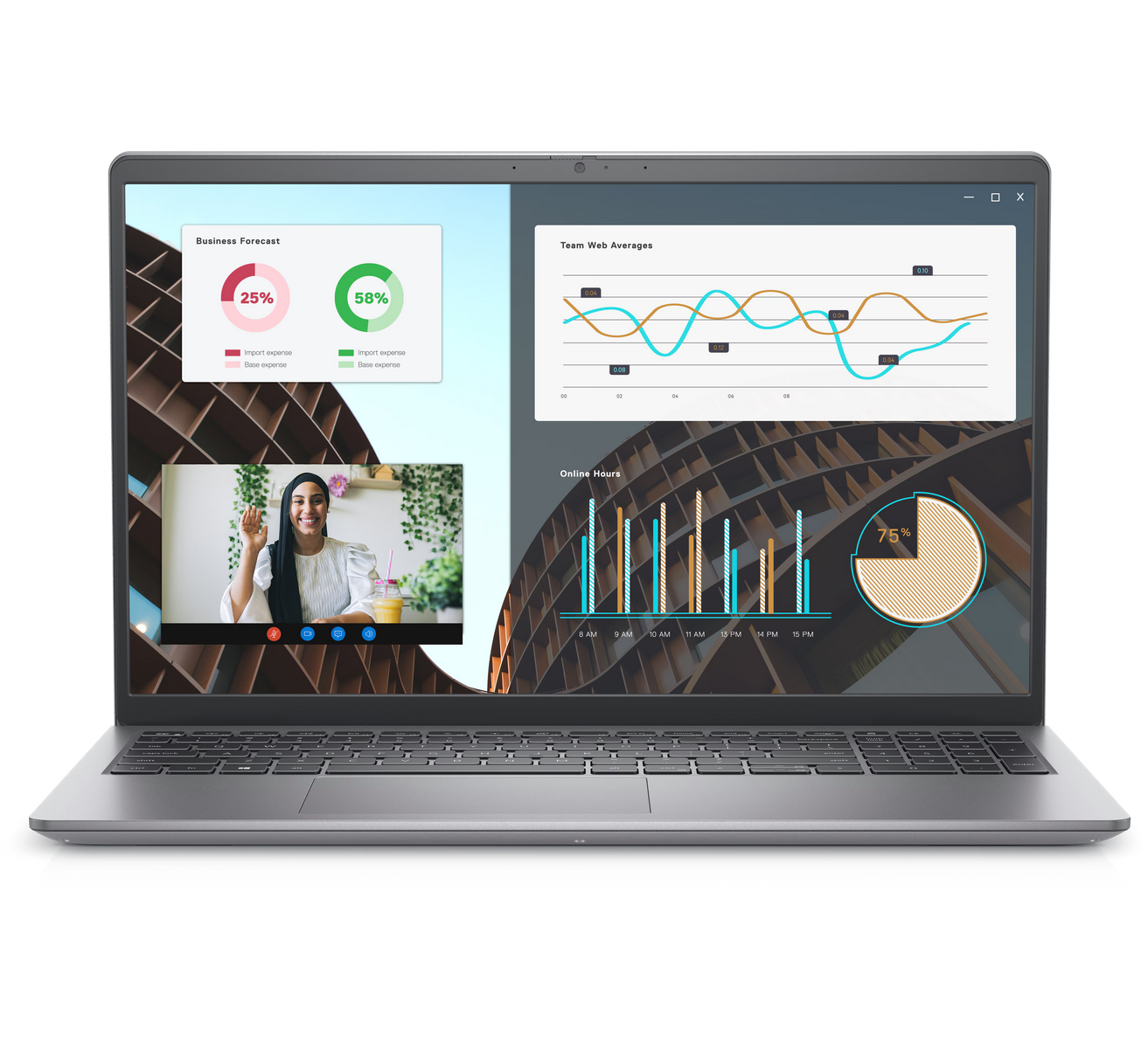 DELL Notebook Vostro 3530 15.6" FHD AG, Intel i5-1335U, 8GB, F256GB, UMA, Lin, black N1602PVNB3530GE_UBU