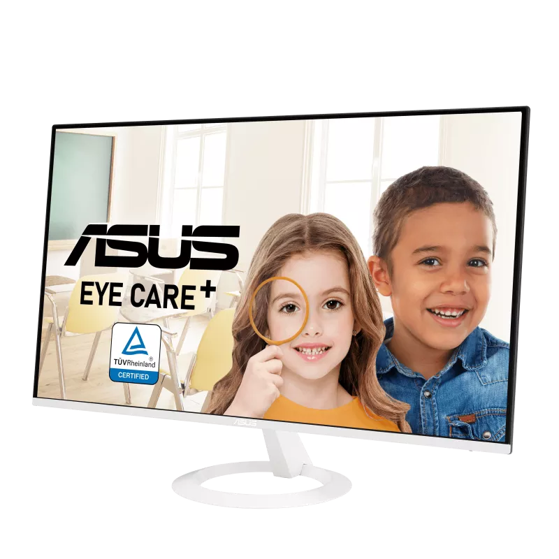 მონიტორი ASUS 27" VZ27EHF-W 27", IPS, 1920x1080 (Full HD), 1 ms, 100 Hz, Adaptive-Sync, 250 cd/m2, 178°/178°, HDMI, white