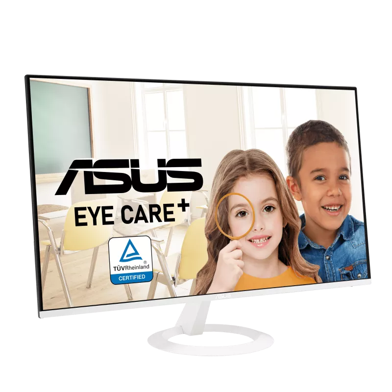 მონიტორი ASUS 27" VZ27EHF-W 27", IPS, 1920x1080 (Full HD), 1 ms, 100 Hz, Adaptive-Sync, 250 cd/m2, 178°/178°, HDMI, white